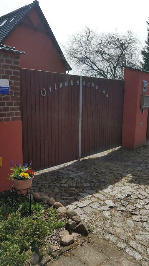 Urlaubsscheune Niedergorsdorf Kültér fotó